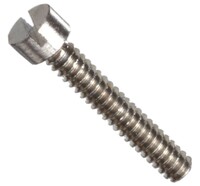 M5 - 0.80 X 10 METRIC A2 (18-8) STAINLESS SLOTTED CHEESE MACHINE SCREW